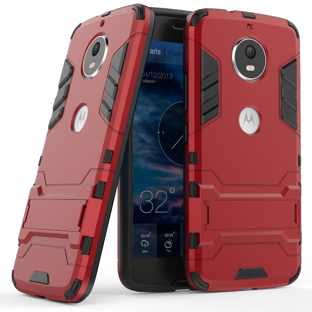Etui Moto G5s Tasker Lyseblå Telefon, Cover Moto G5s Support Cyan Anti-fald