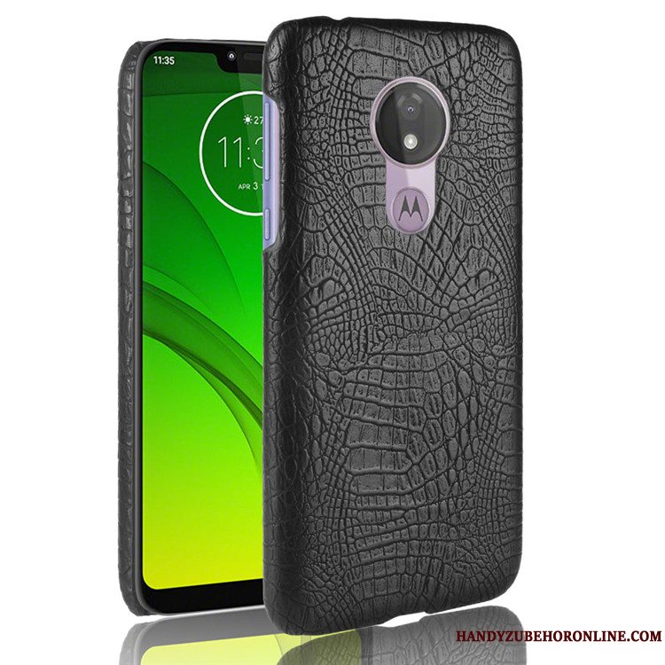 Etui Moto G7 Power Kreativ Business Telefon, Cover Moto G7 Power Hvid