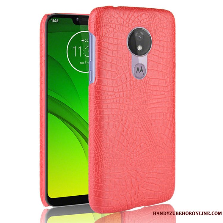 Etui Moto G7 Power Kreativ Business Telefon, Cover Moto G7 Power Hvid