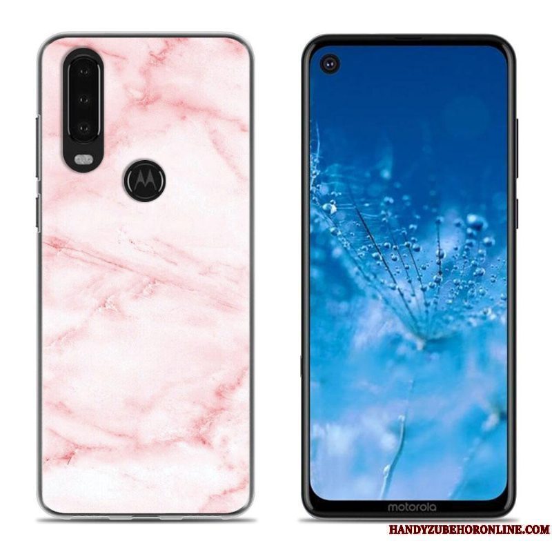 Etui Moto G8 Blød Hvid Telefon, Cover Moto G8 Tasker Salg