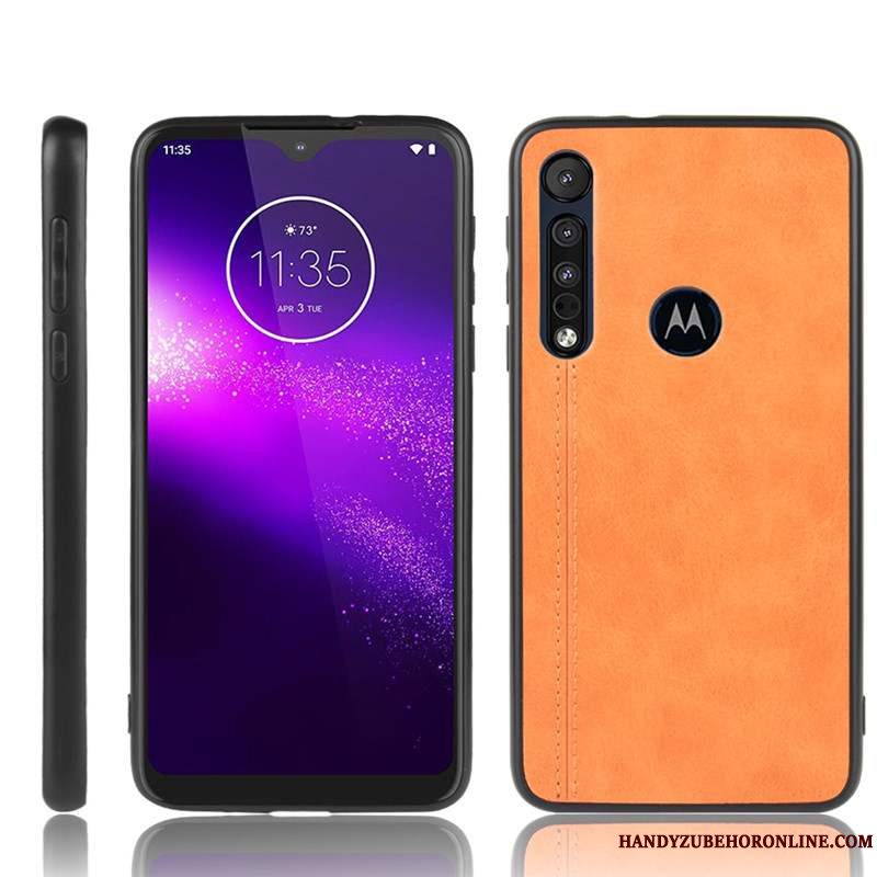 Etui Moto G8 Plus Beskyttelse Anti-fald Telefon, Cover Moto G8 Plus Let Tynd Rød