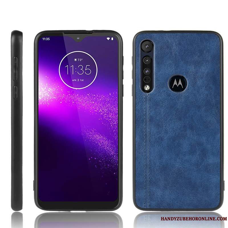 Etui Moto G8 Plus Beskyttelse Anti-fald Telefon, Cover Moto G8 Plus Let Tynd Rød