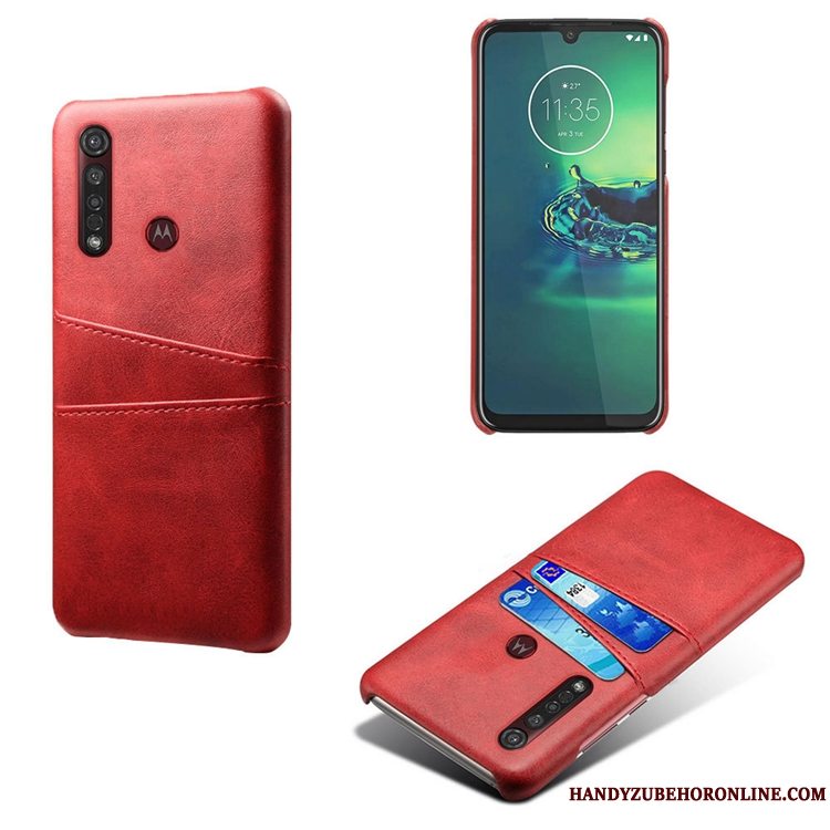 Etui Moto G8 Plus Tasker Cow Telefon, Cover Moto G8 Plus Gul Mønster