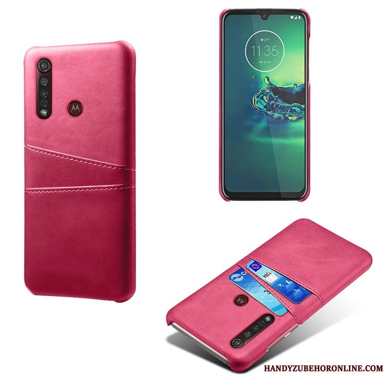 Etui Moto G8 Plus Tasker Cow Telefon, Cover Moto G8 Plus Gul Mønster