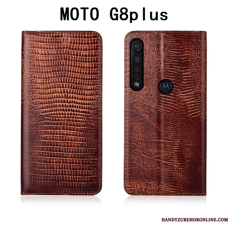 Etui Moto G8 Plus Tasker Telefonanti-fald, Cover Moto G8 Plus Silikone