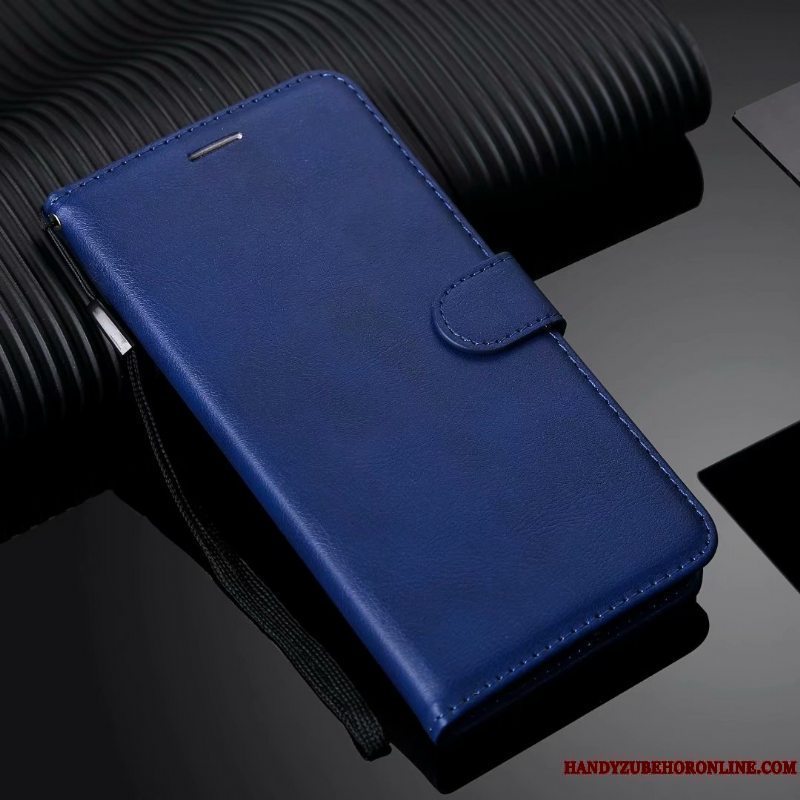 Etui Moto G8 Power Læder Lyserød Trend, Cover Moto G8 Power Folio Telefon