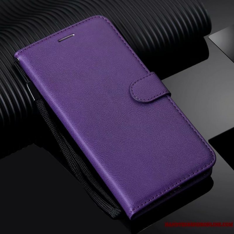 Etui Moto G8 Power Læder Lyserød Trend, Cover Moto G8 Power Folio Telefon