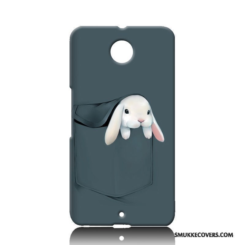 Etui Moto Nexus 6 Cartoon Telefonhvid, Cover Moto Nexus 6 Beskyttelse Hård Anti-fald