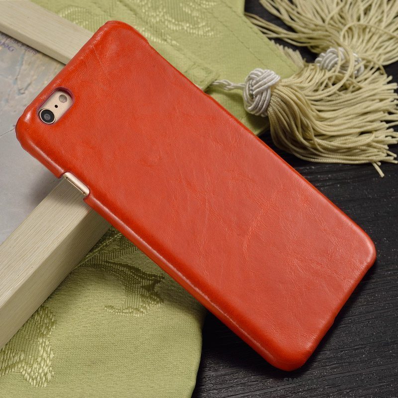 Etui Moto X Force Læder Anti-fald Simple, Cover Moto X Force Beskyttelse Orange Telefon