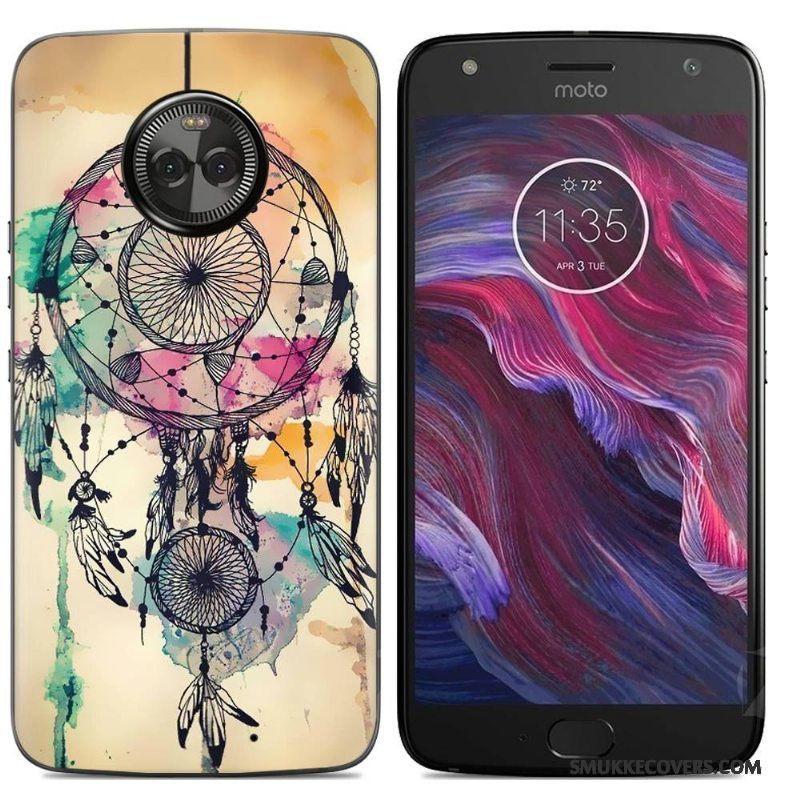 Etui Moto X4 Cartoon Telefon, Cover Moto X4 Malet