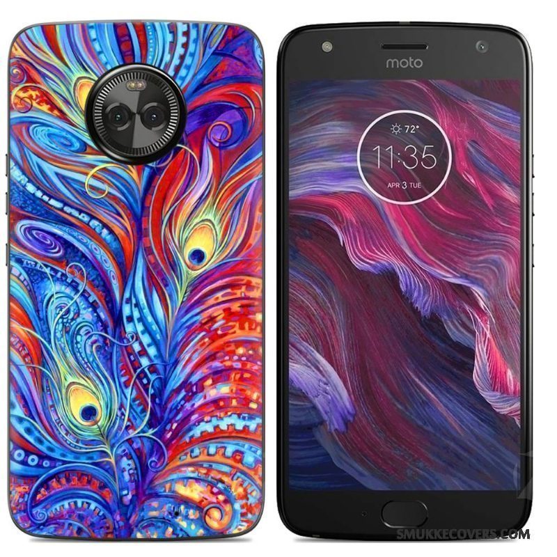 Etui Moto X4 Cartoon Telefon, Cover Moto X4 Malet