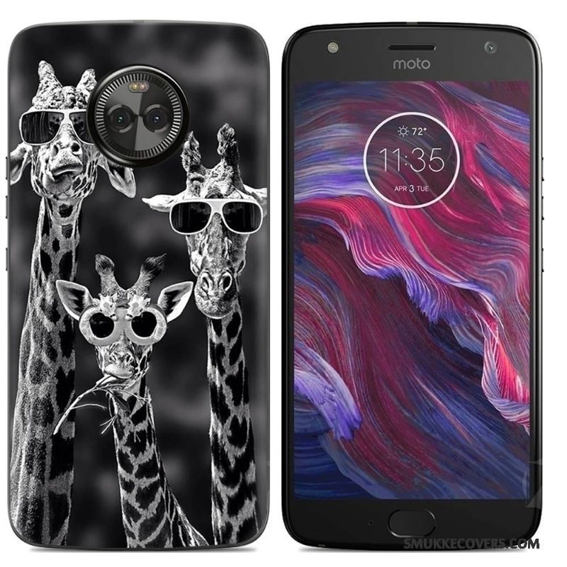 Etui Moto X4 Cartoon Telefon, Cover Moto X4 Malet