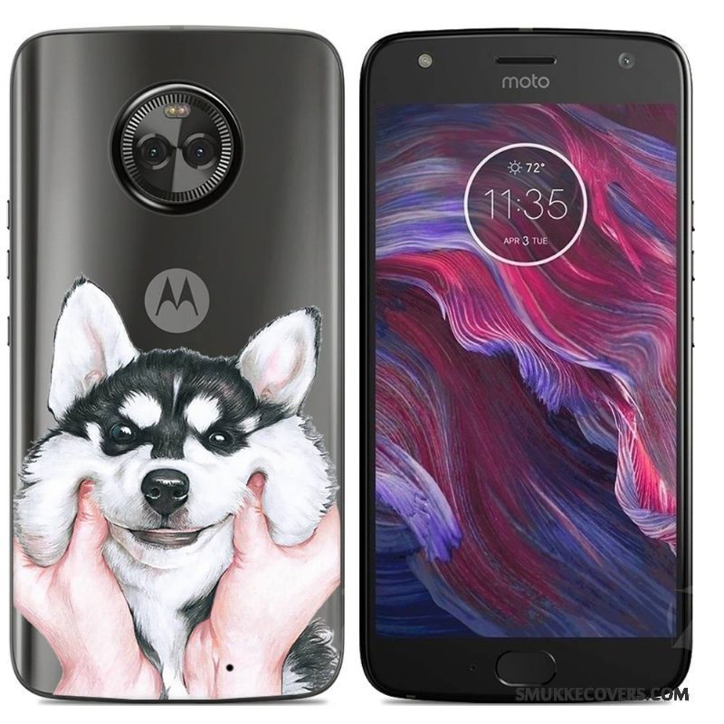 Etui Moto X4 Cartoon Telefon, Cover Moto X4 Malet