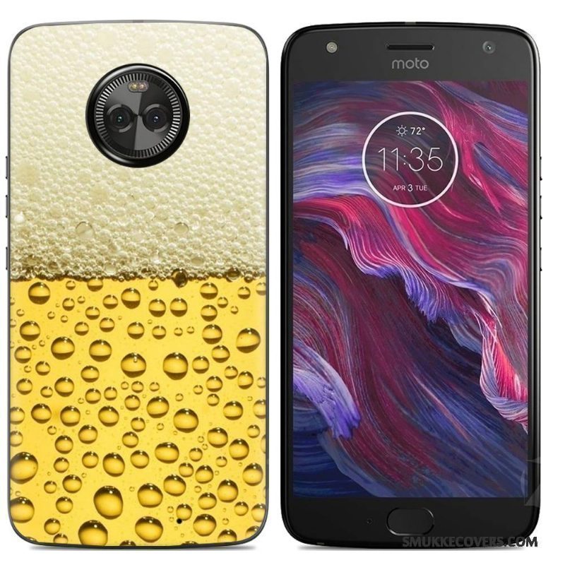 Etui Moto X4 Cartoon Telefon, Cover Moto X4 Malet