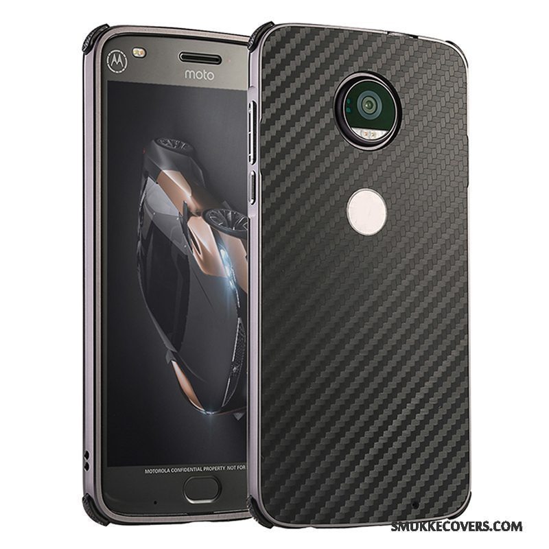 Etui Moto X4 Metal Grøn Telefon, Cover Moto X4 Beskyttelse Anti-fald Ramme