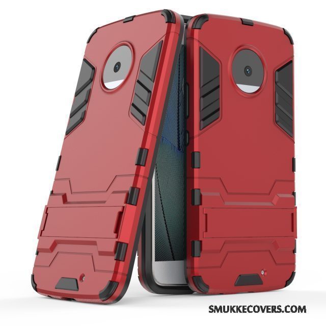 Etui Moto X4 Support Af Personlighed Anti-fald, Cover Moto X4 Tasker Armour Skridsikre