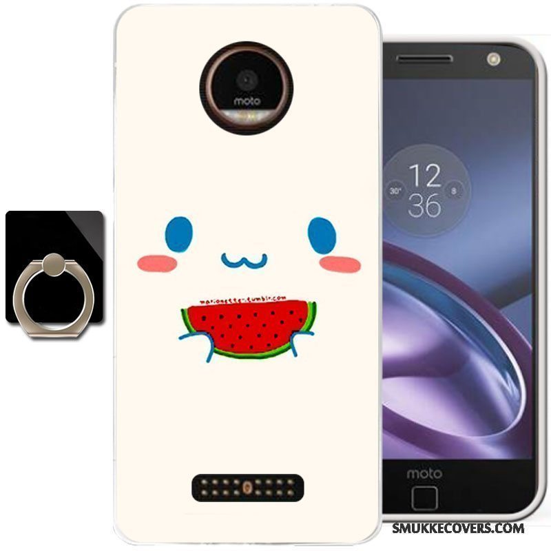 Etui Moto Z Malet Lyserød, Cover Moto Z Cartoon