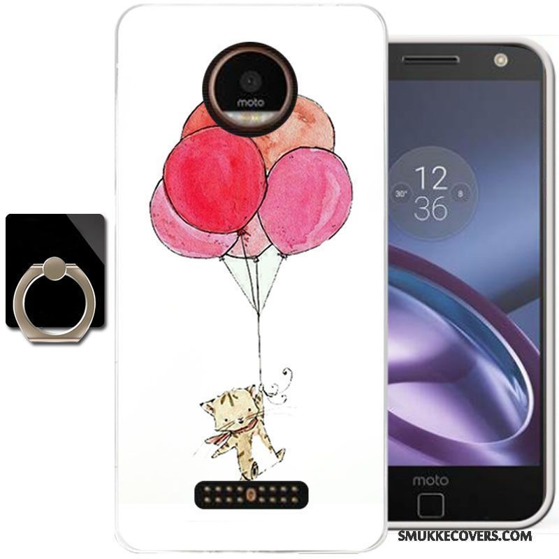 Etui Moto Z Malet Lyserød, Cover Moto Z Cartoon