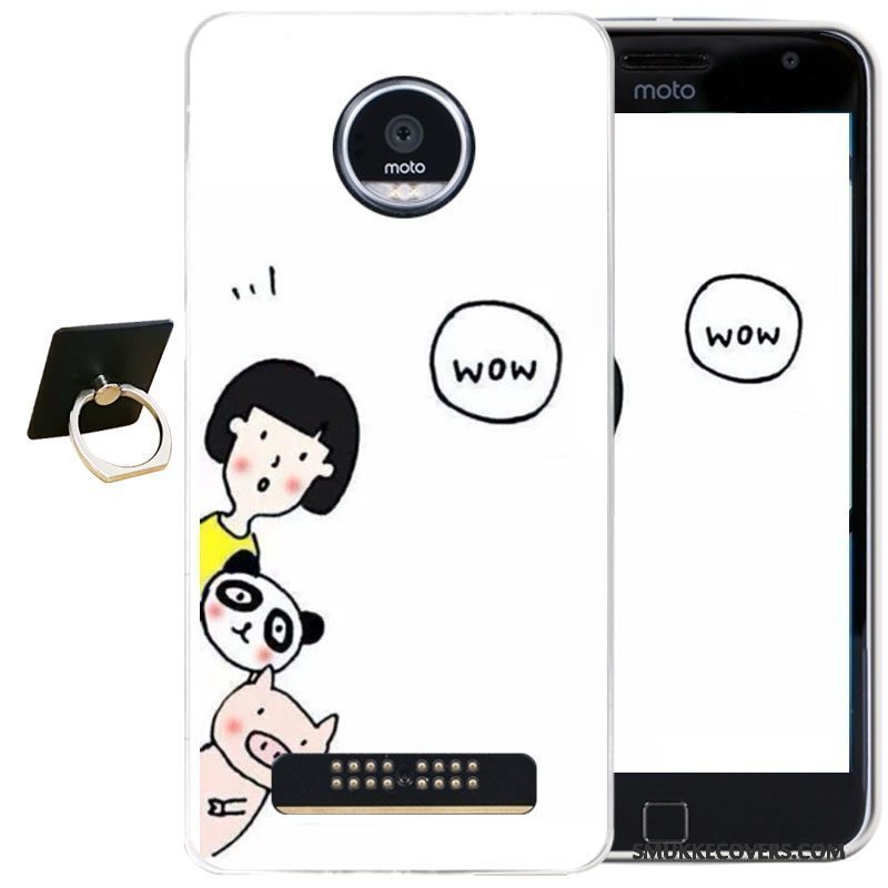 Etui Moto Z Play Relief Telefon, Cover Moto Z Play Cartoon