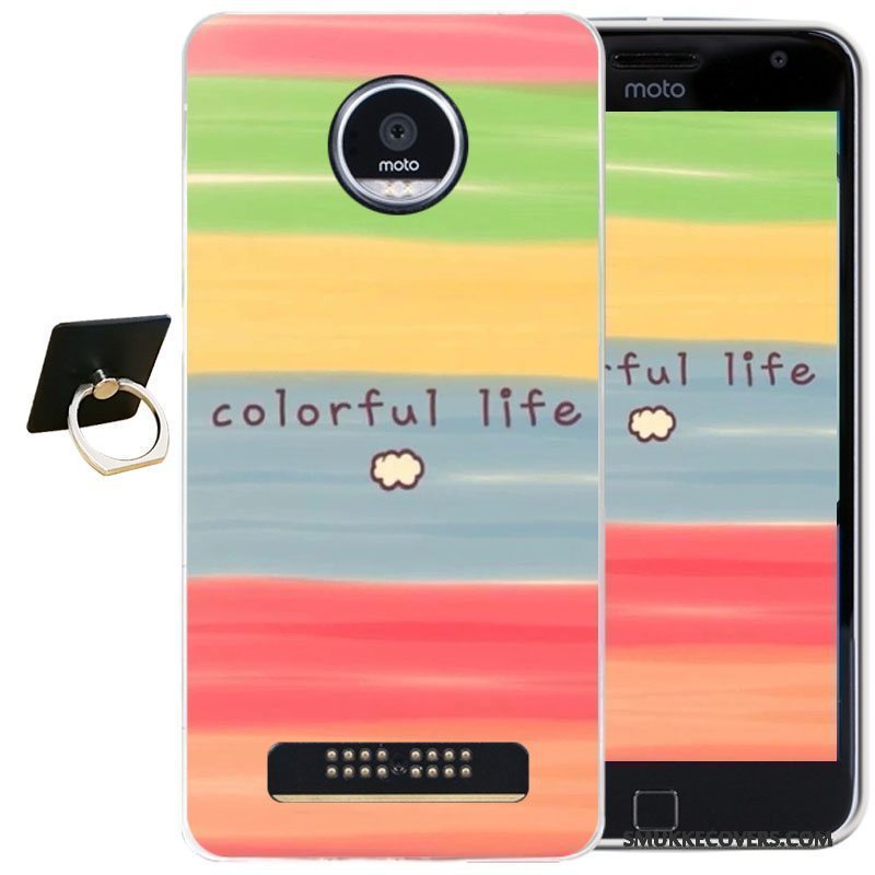 Etui Moto Z Play Relief Telefon, Cover Moto Z Play Cartoon