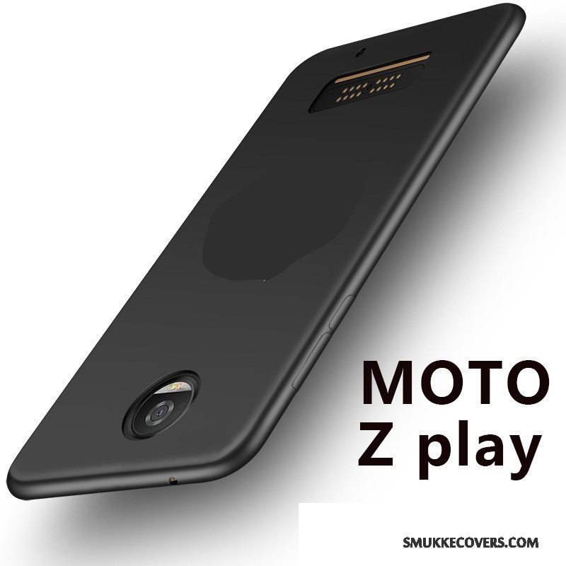 Etui Moto Z Play Tasker Rød Anti-fald, Cover Moto Z Play Blød Telefon