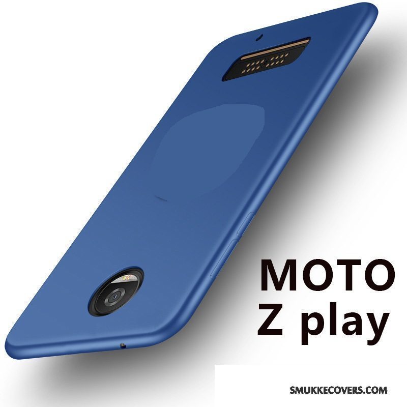Etui Moto Z Play Tasker Rød Anti-fald, Cover Moto Z Play Blød Telefon