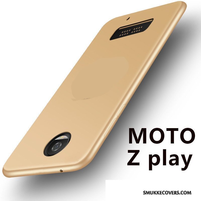 Etui Moto Z Play Tasker Rød Anti-fald, Cover Moto Z Play Blød Telefon