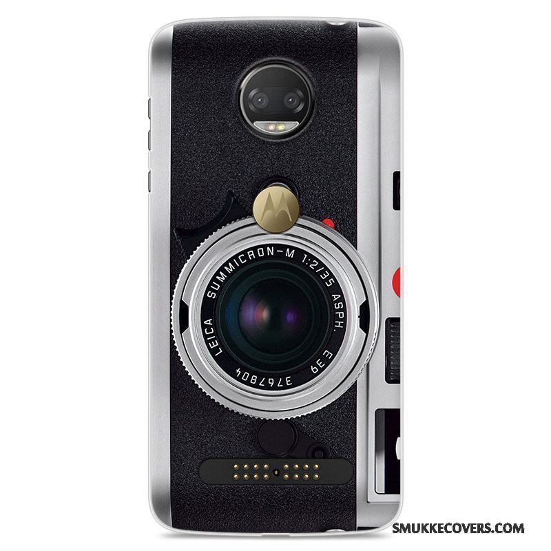 Etui Moto Z2 Force Edition Beskyttelse Gul Af Personlighed, Cover Moto Z2 Force Edition Tasker Anti-fald Telefon