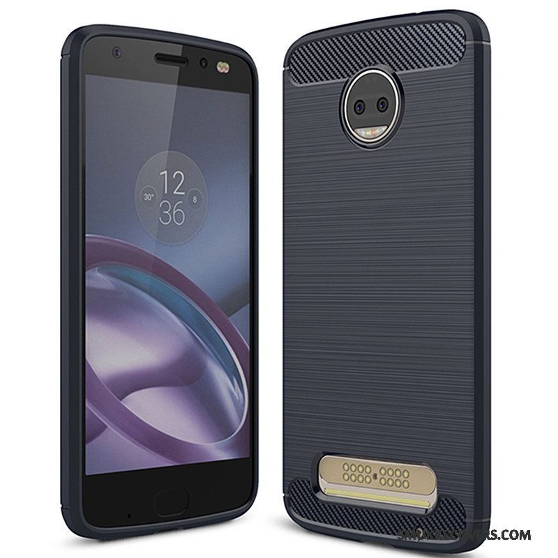 Etui Moto Z2 Force Edition Beskyttelse Telefongrå, Cover Moto Z2 Force Edition Blød