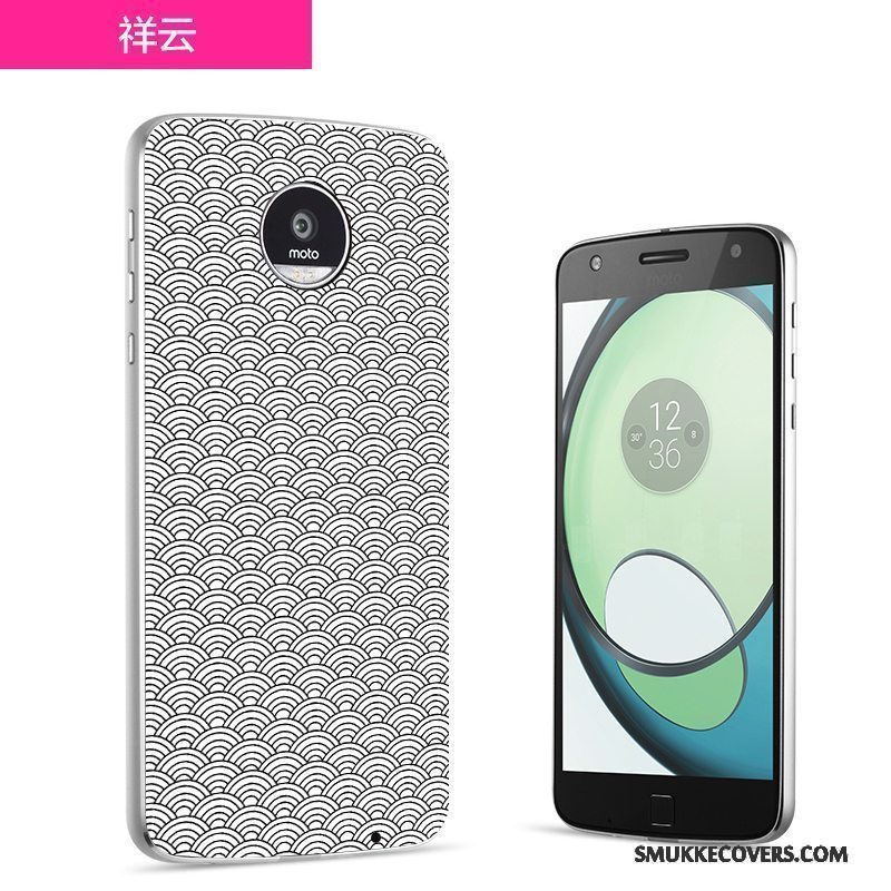 Etui Moto Z2 Play Farve Bagdæksel Telefon, Cover Moto Z2 Play