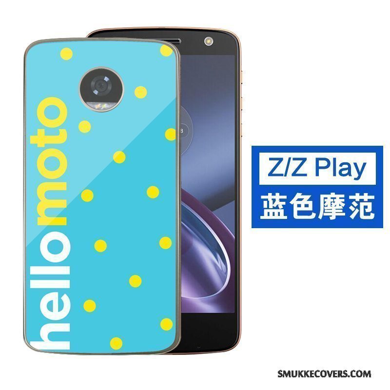 Etui Moto Z2 Play Farve Bagdæksel Telefon, Cover Moto Z2 Play