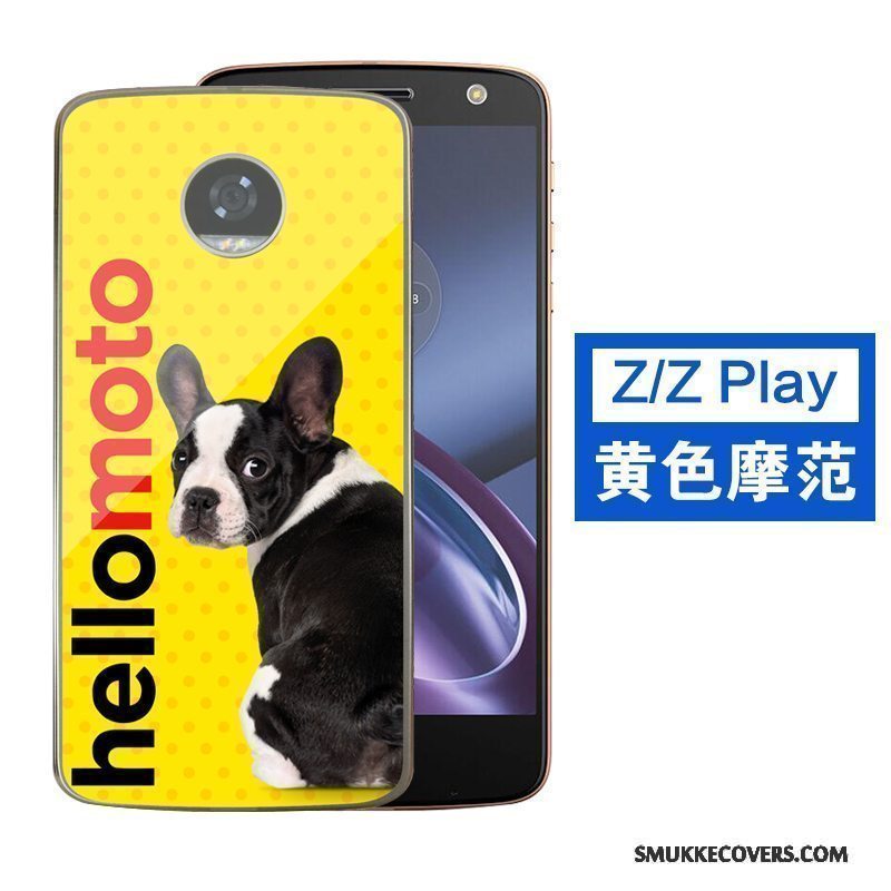 Etui Moto Z2 Play Farve Bagdæksel Telefon, Cover Moto Z2 Play