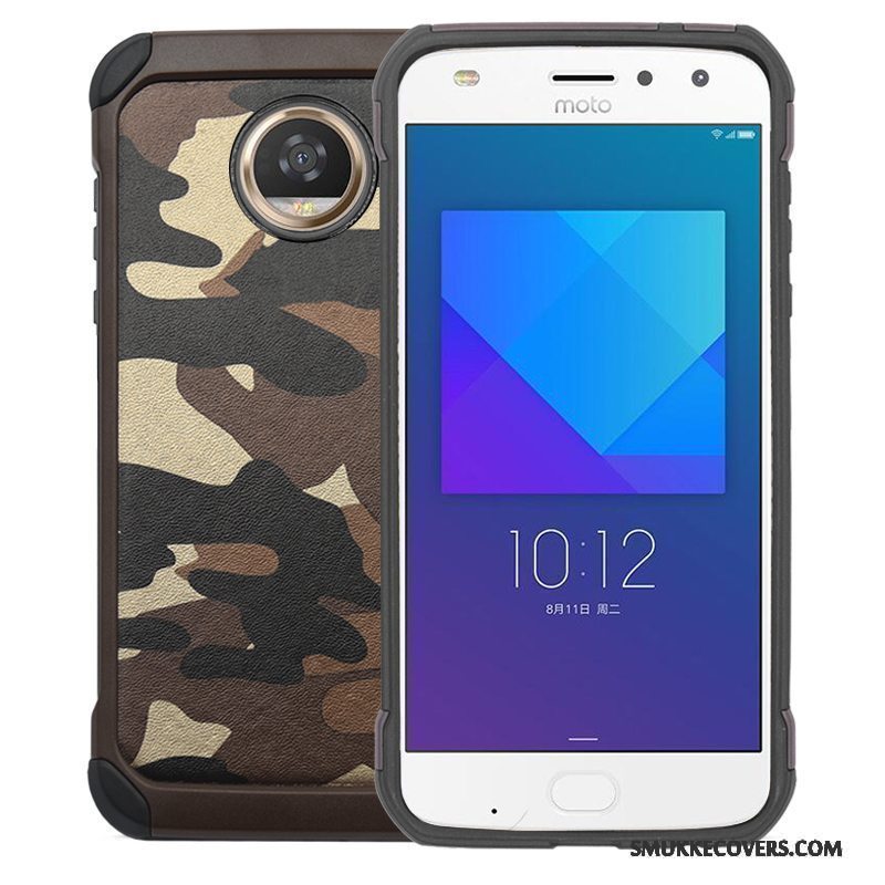 Etui Moto Z2 Play Tasker Camouflage Grøn, Cover Moto Z2 Play Beskyttelse Telefonaf Personlighed