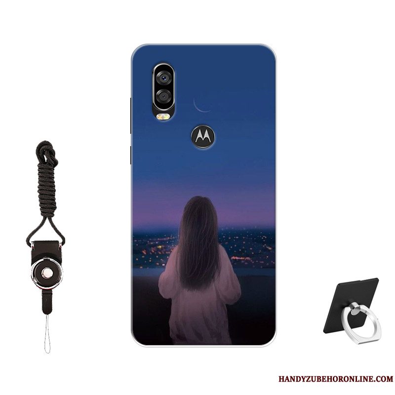 Etui Motorola One Vision Beskyttelse Hærdning Af Personlighed, Cover Motorola One Vision Tasker Telefonanti-fald