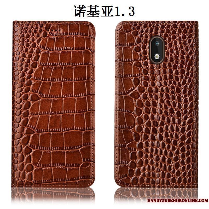 Etui Nokia 1.3 Beskyttelse Telefonrød, Cover Nokia 1.3 Tasker Anti-fald
