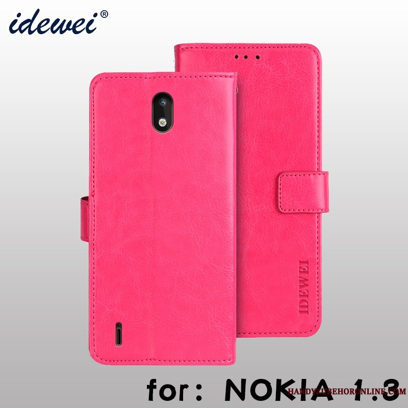Etui Nokia 1.3 Support Kort, Cover Nokia 1.3 Tegnebog