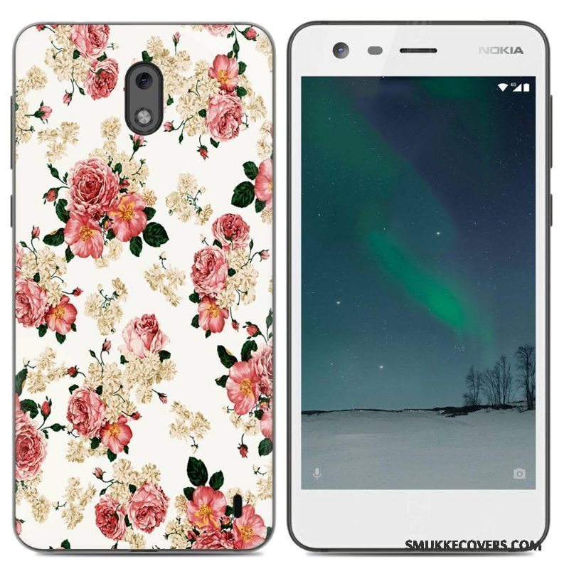 Etui Nokia 2 Beskyttelse Trend Gul, Cover Nokia 2 Tasker Simple Pu