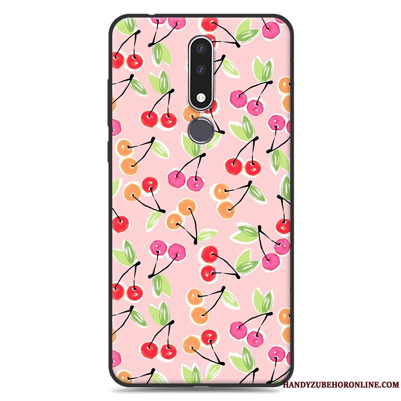 Etui Nokia 3.1 Plus Beskyttelse Af Personlighed Anti-fald, Cover Nokia 3.1 Plus Cartoon Hvid Telefon