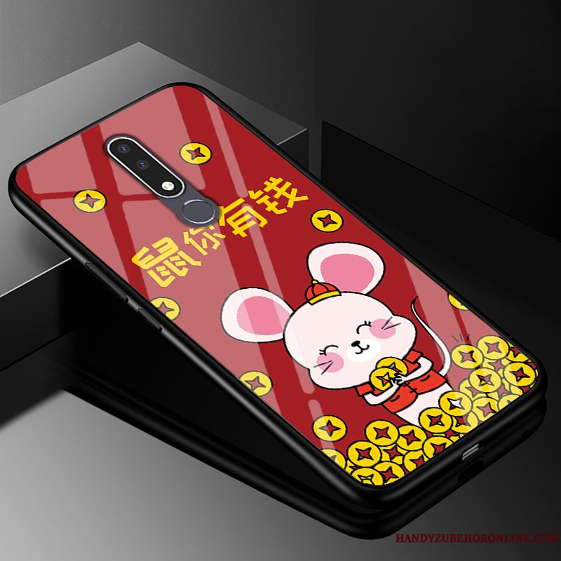 Etui Nokia 3.1 Plus Cartoon Telefonglas, Cover Nokia 3.1 Plus Mode Trendy Ny