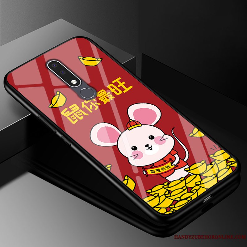 Etui Nokia 3.1 Plus Cartoon Telefonglas, Cover Nokia 3.1 Plus Mode Trendy Ny