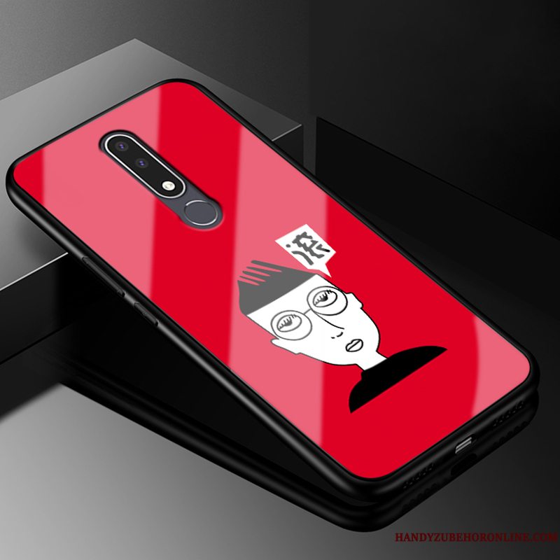 Etui Nokia 3.1 Plus Mode Anti-fald Telefon, Cover Nokia 3.1 Plus Beskyttelse Trendy Elskeren