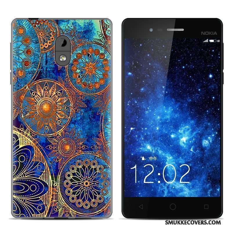 Etui Nokia 3 Kreativ Leopard Gennemsigtig, Cover Nokia 3 Beskyttelse Trend Telefon