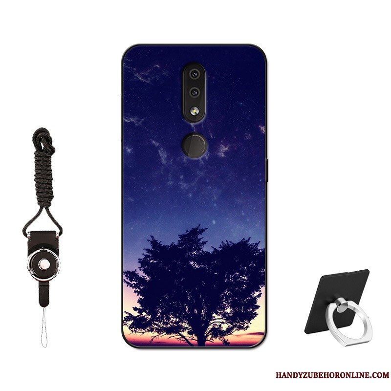 Etui Nokia 4.2 Beskyttelse Telefonlyserød, Cover Nokia 4.2 Tasker