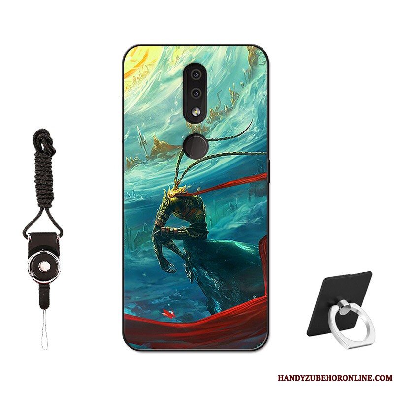 Etui Nokia 4.2 Beskyttelse Telefonlyserød, Cover Nokia 4.2 Tasker