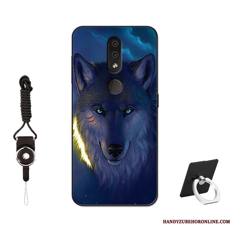 Etui Nokia 4.2 Beskyttelse Telefonlyserød, Cover Nokia 4.2 Tasker