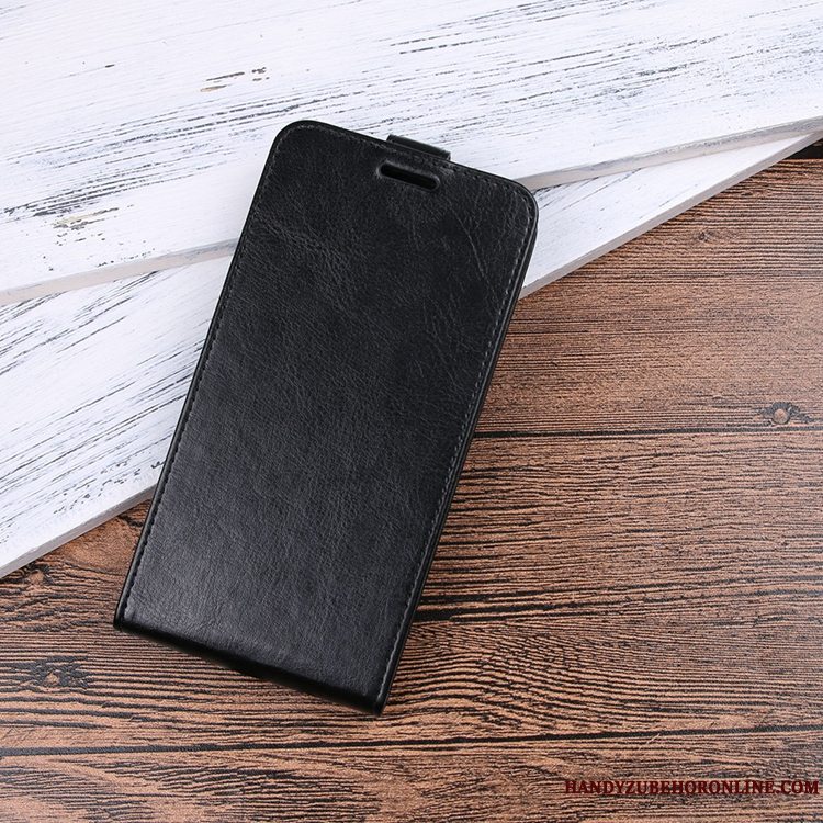 Etui Nokia 5.1 Plus Læder Telefonkort, Cover Nokia 5.1 Plus Folio Sort