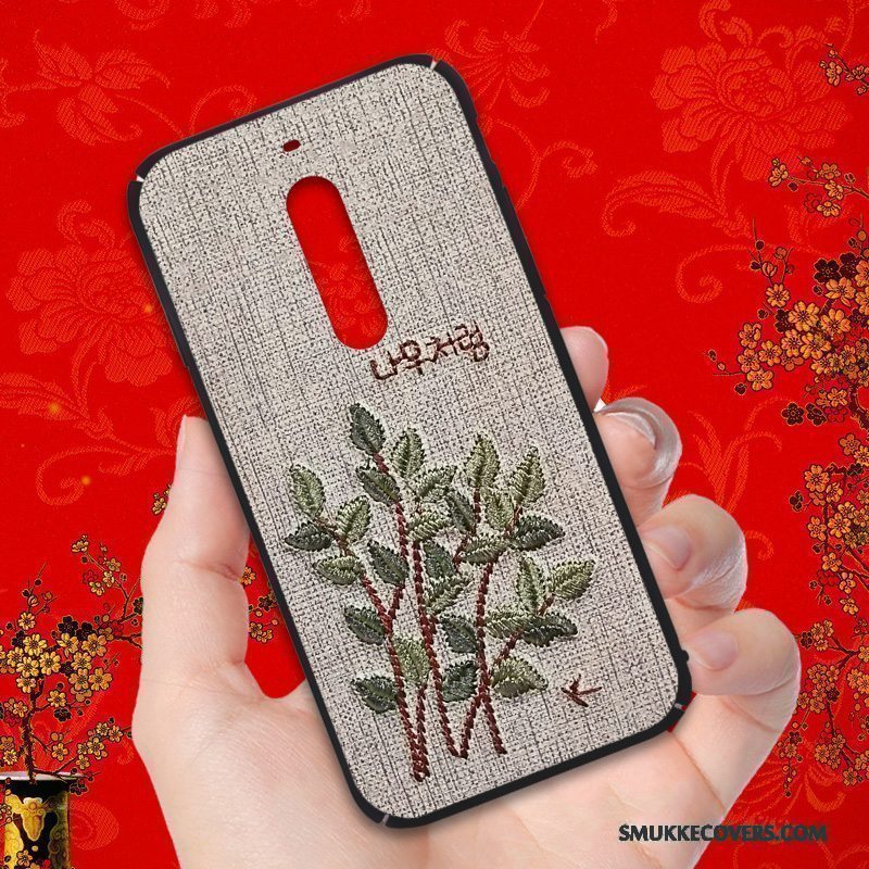 Etui Nokia 5 Beskyttelse Hård Khaki, Cover Nokia 5 Cartoon Anti-fald Telefon