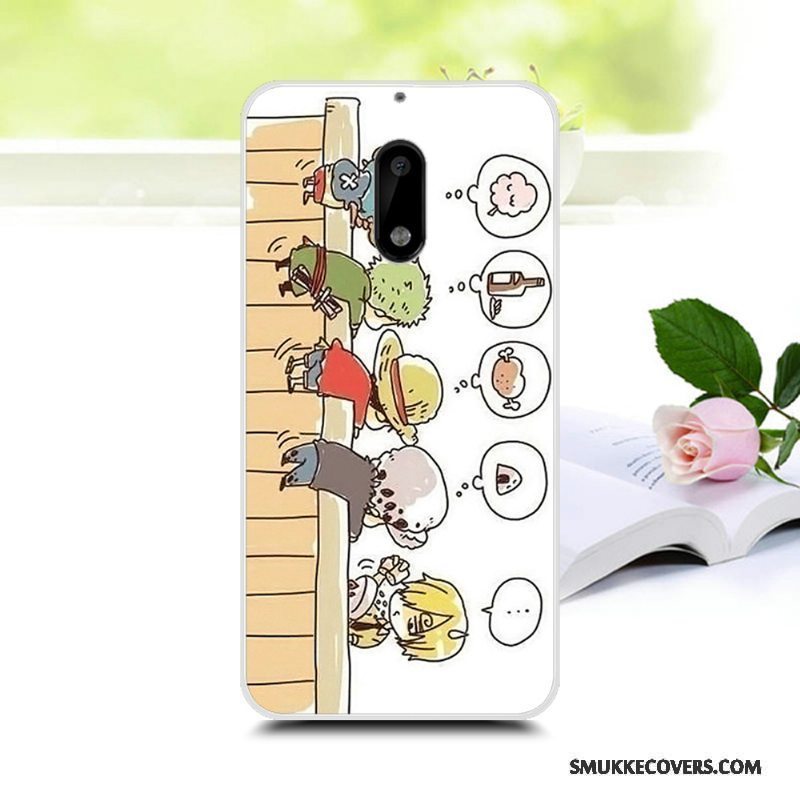 Etui Nokia 5 Silikone Blå Af Personlighed, Cover Nokia 5 Cartoon Trend Anti-fald