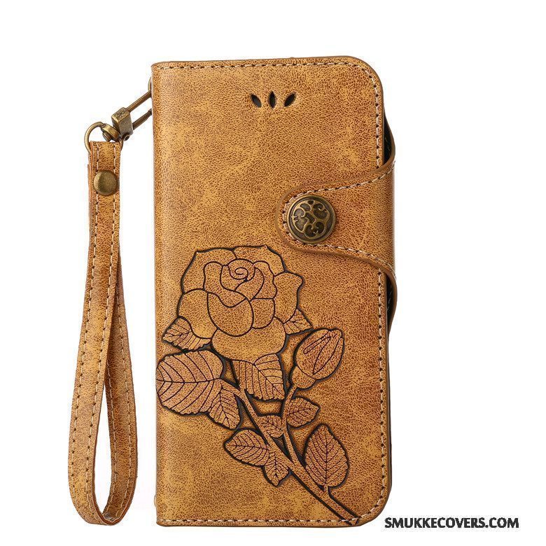 Etui Nokia 6 Beskyttelse Rose Blomster, Cover Nokia 6 Tasker Telefonanti-fald