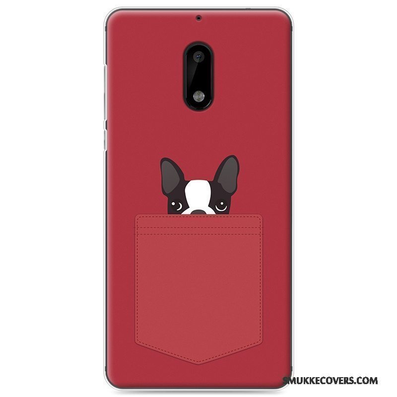 Etui Nokia 6 Cartoon Trend Telefon, Cover Nokia 6 Silikone Grøn Anti-fald